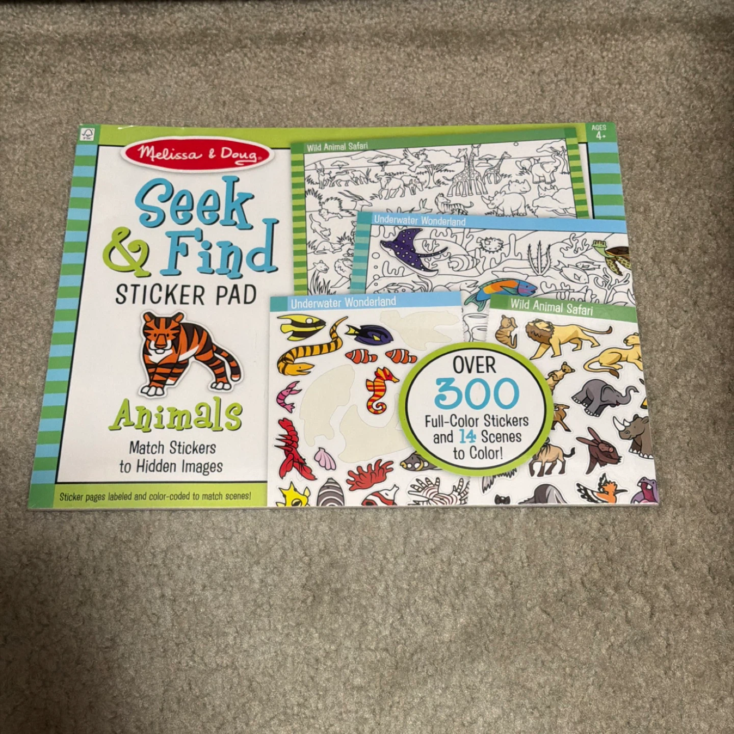 Melissa & Doug Seek & Find Sticker Pad Animals - photo 2