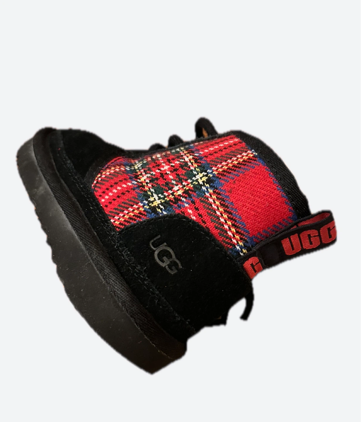 UGG Toddler Boots Black Plaid - photo 2