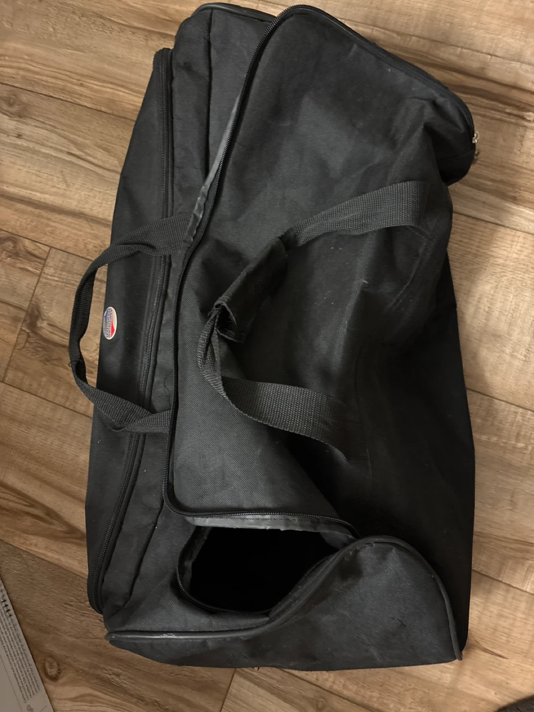 Black Rolling Duffle Bag - photo 3