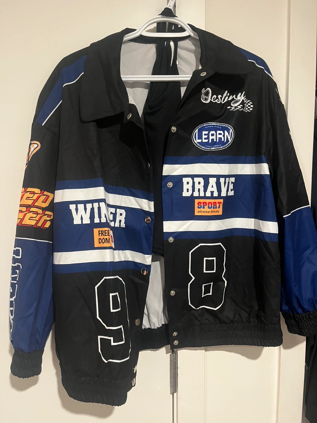 Racing Style Sports Bomber