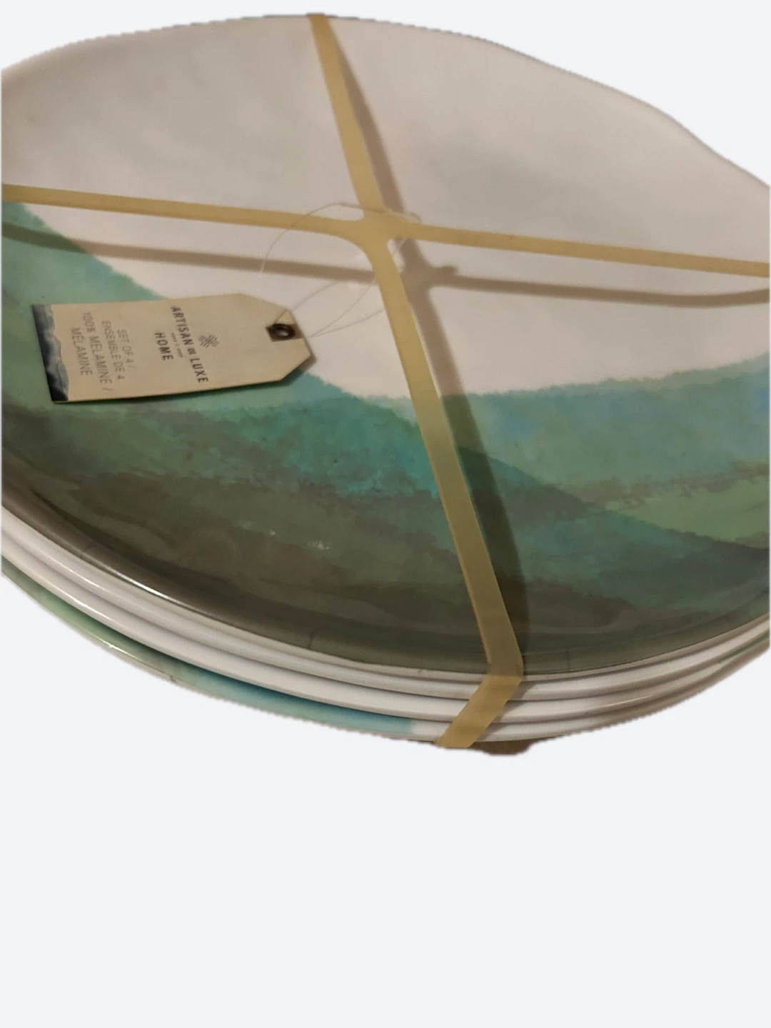 Artisan De Luxe Home Melamine Plates Set of 4