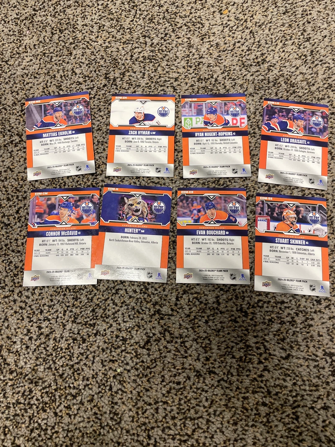 Upper Deck 2021-25 Edmonton Oilers Hockey Cards - photo 2