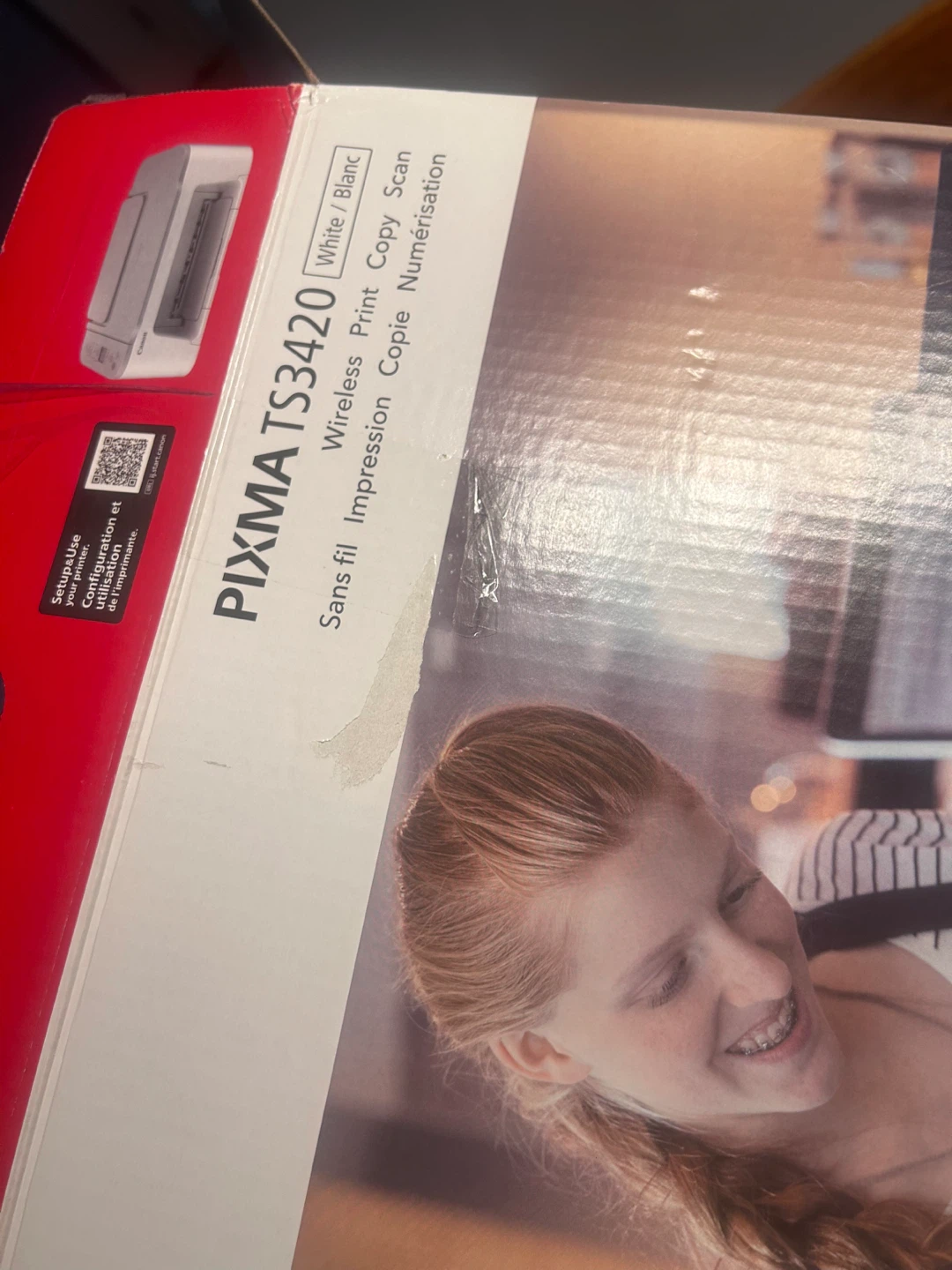 Bluetooth coloured Canon printer/ photo printer - photo 2