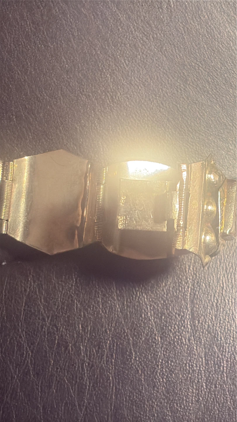 Silver Mexican 70’s Bracelet with Abalone - photo 5