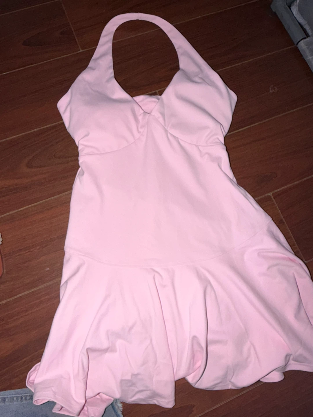 Pink Halter Neck Dress - photo 2