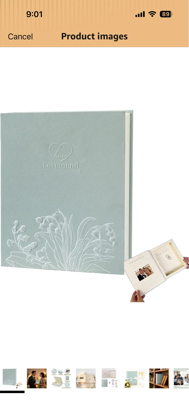 Lovemende Photo Album & Memory Box