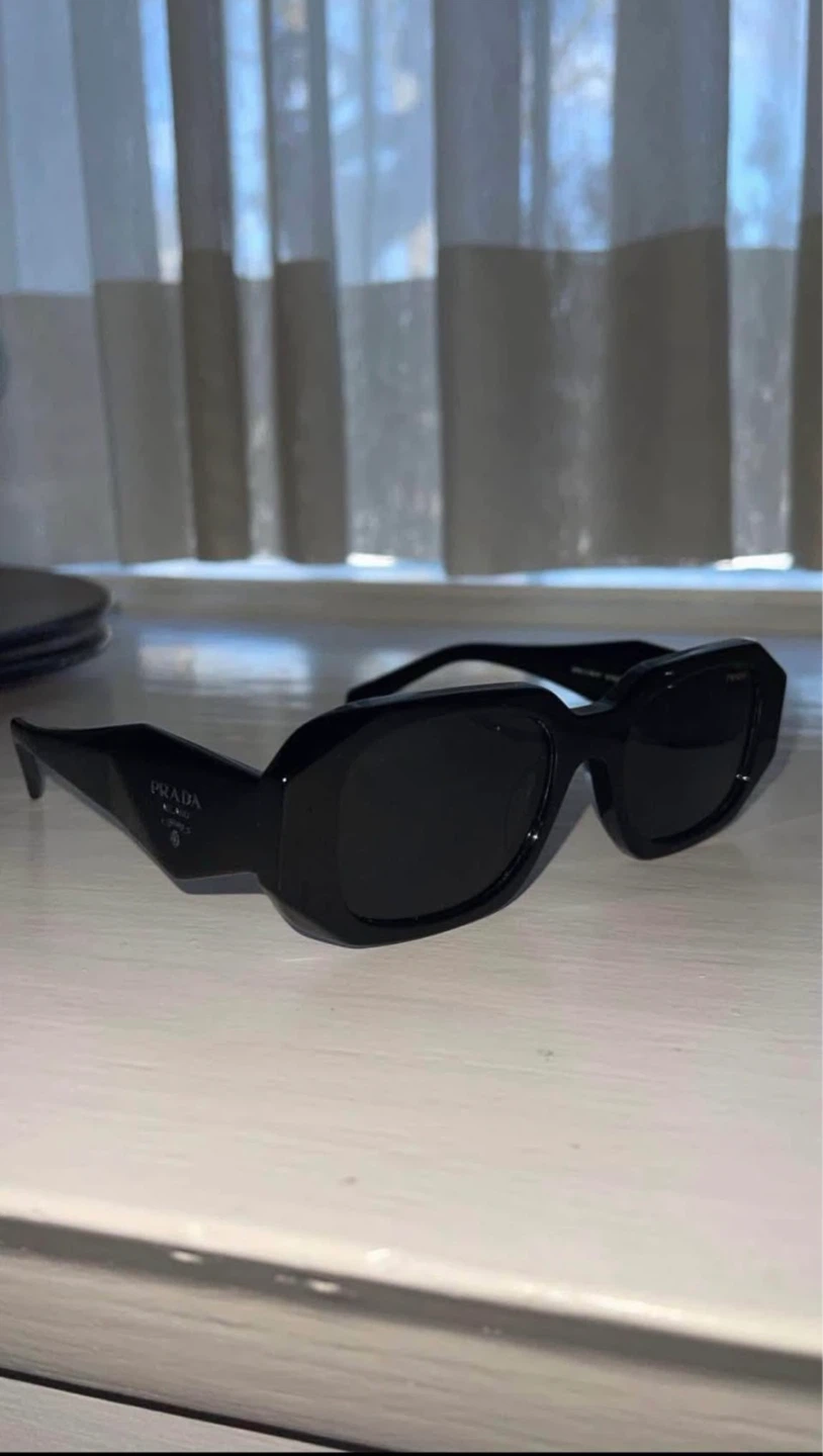 Prada Black Sunglasses with Case