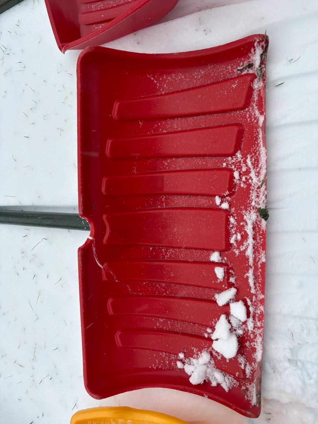 Red and Yellow Snow Shovels - photo 3