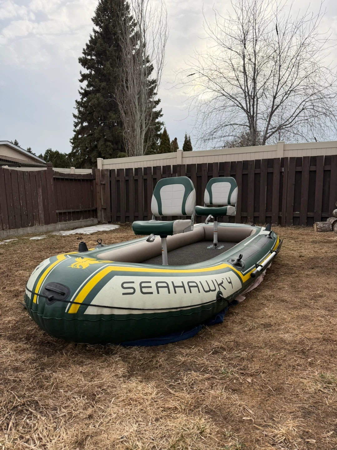Fully Rigged Fishing Boat Setup – Portable (No Trailer Needed)