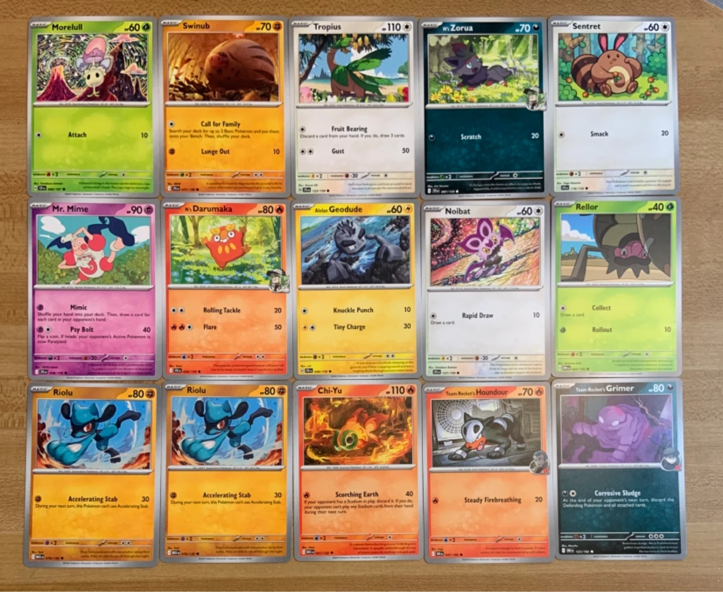 Pokémon Cards Lot 34 Cards Near Mint $3 - photo 2