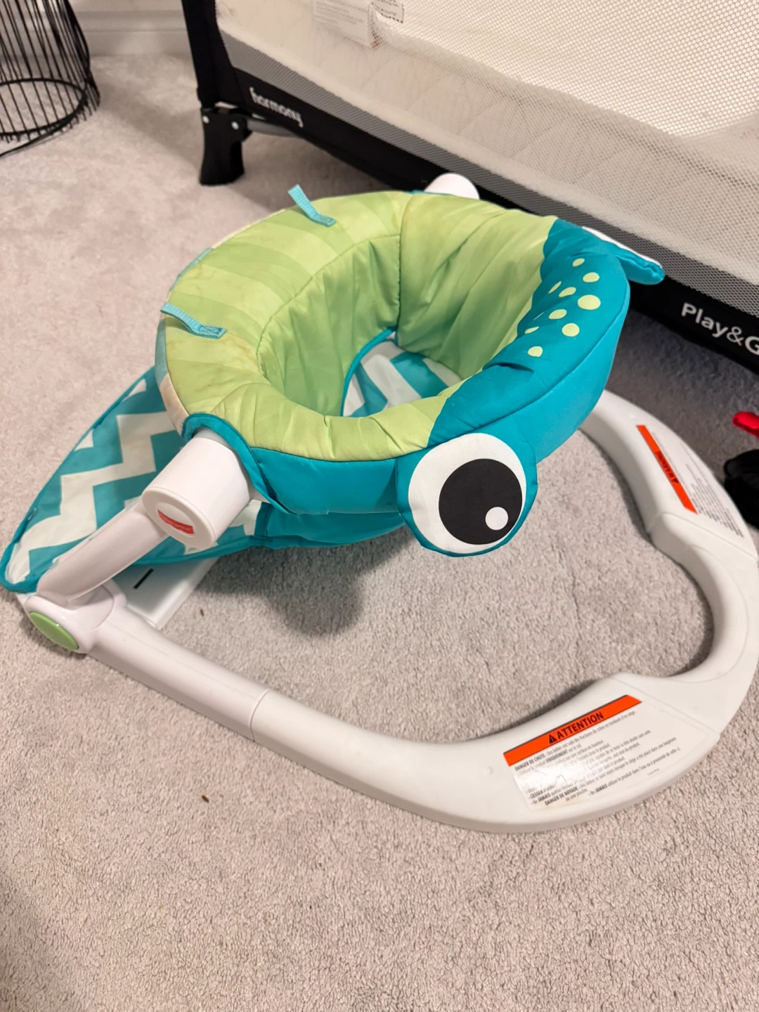 Fisher-Price Turtle Baby Activity Seat - photo 2