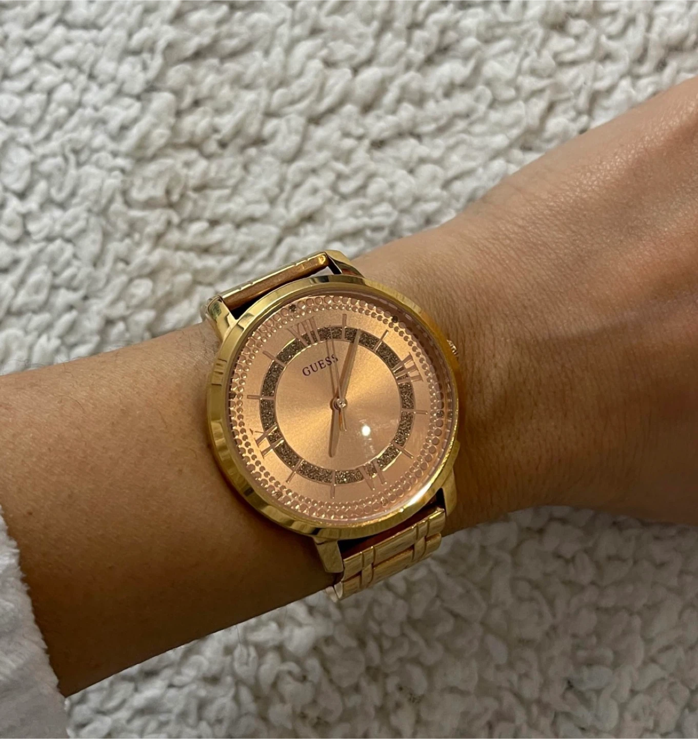 GUESS Rose Gold Tone Watch - photo 3