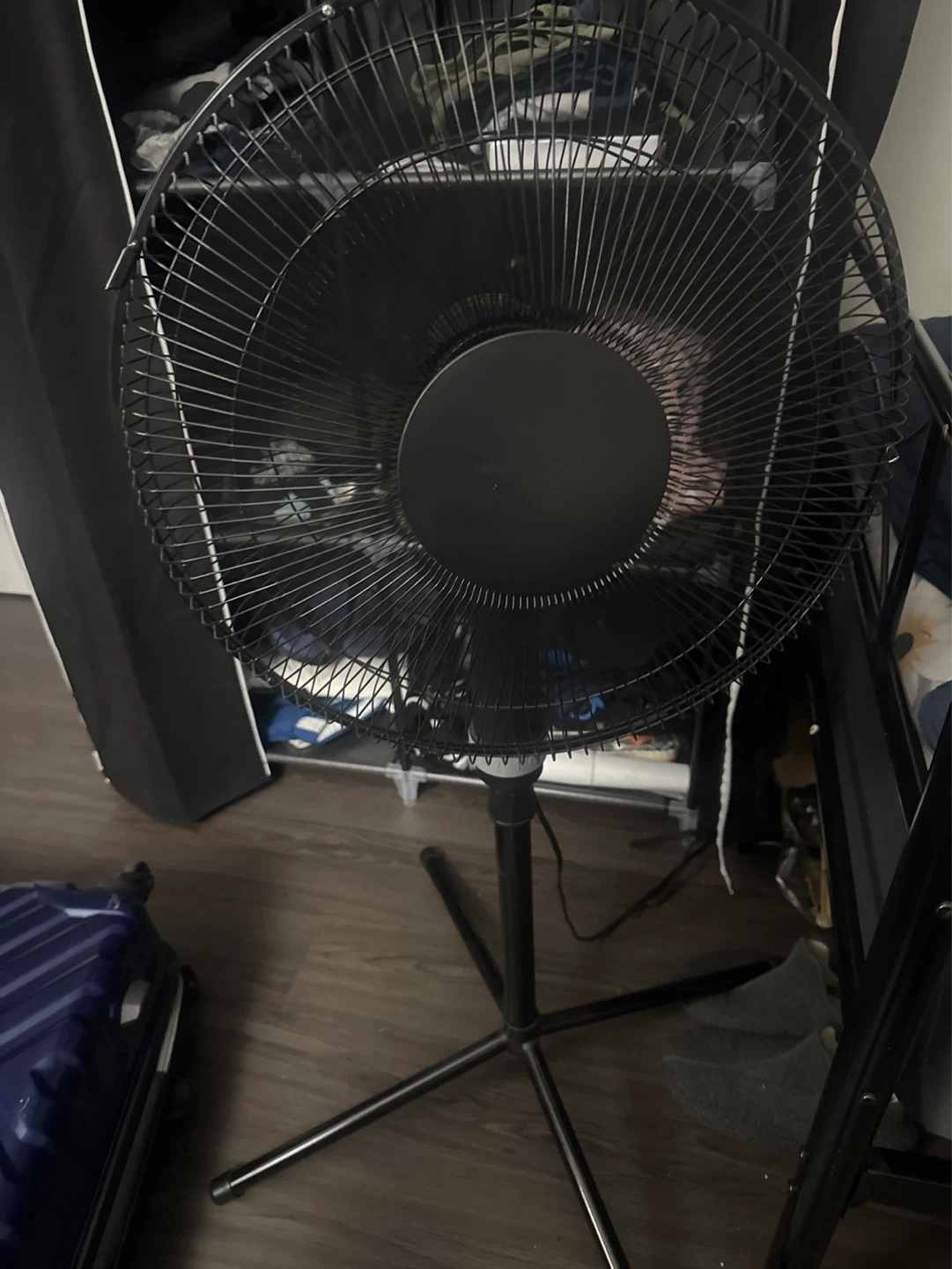 Black Pedestal Fan - photo 2