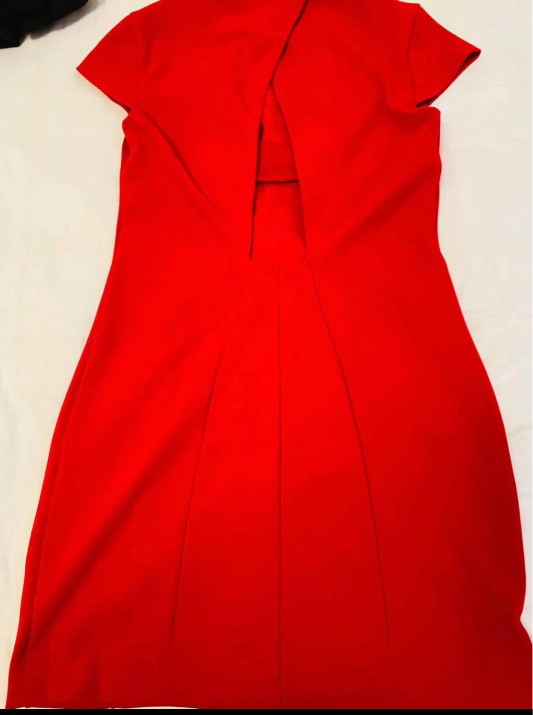 MANGO Black Square Neck Dress - photo 2