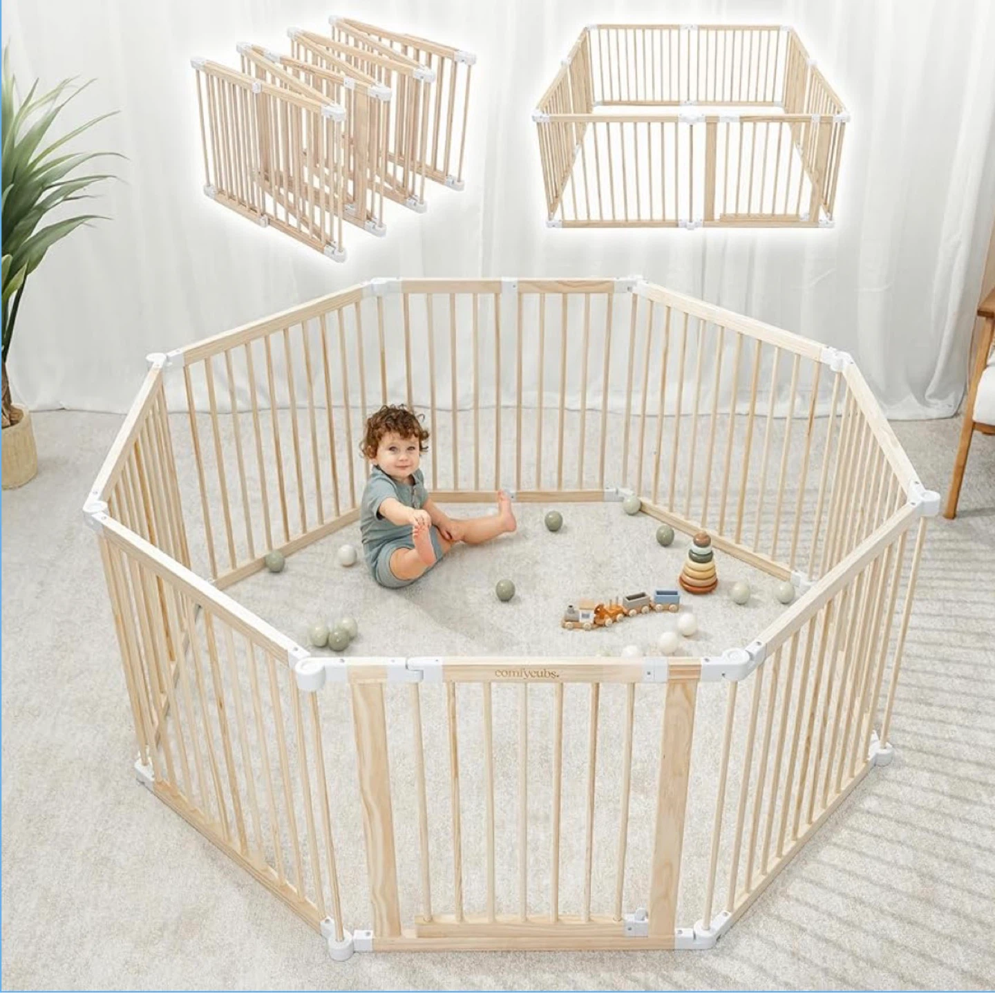 Comfy Cubs Baby Playpen