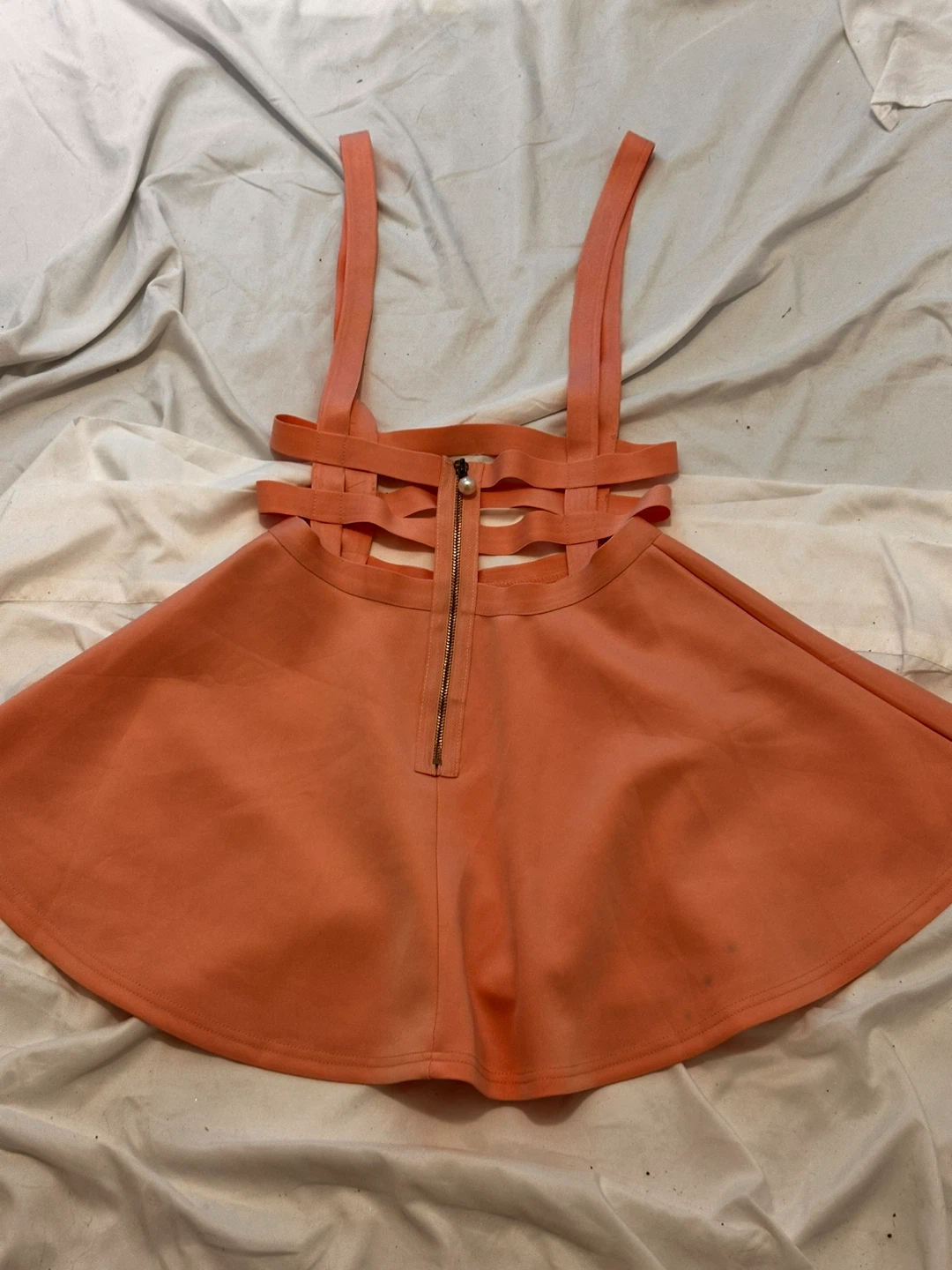 Urban Coco Coral Strappy Skater Dress - photo 2