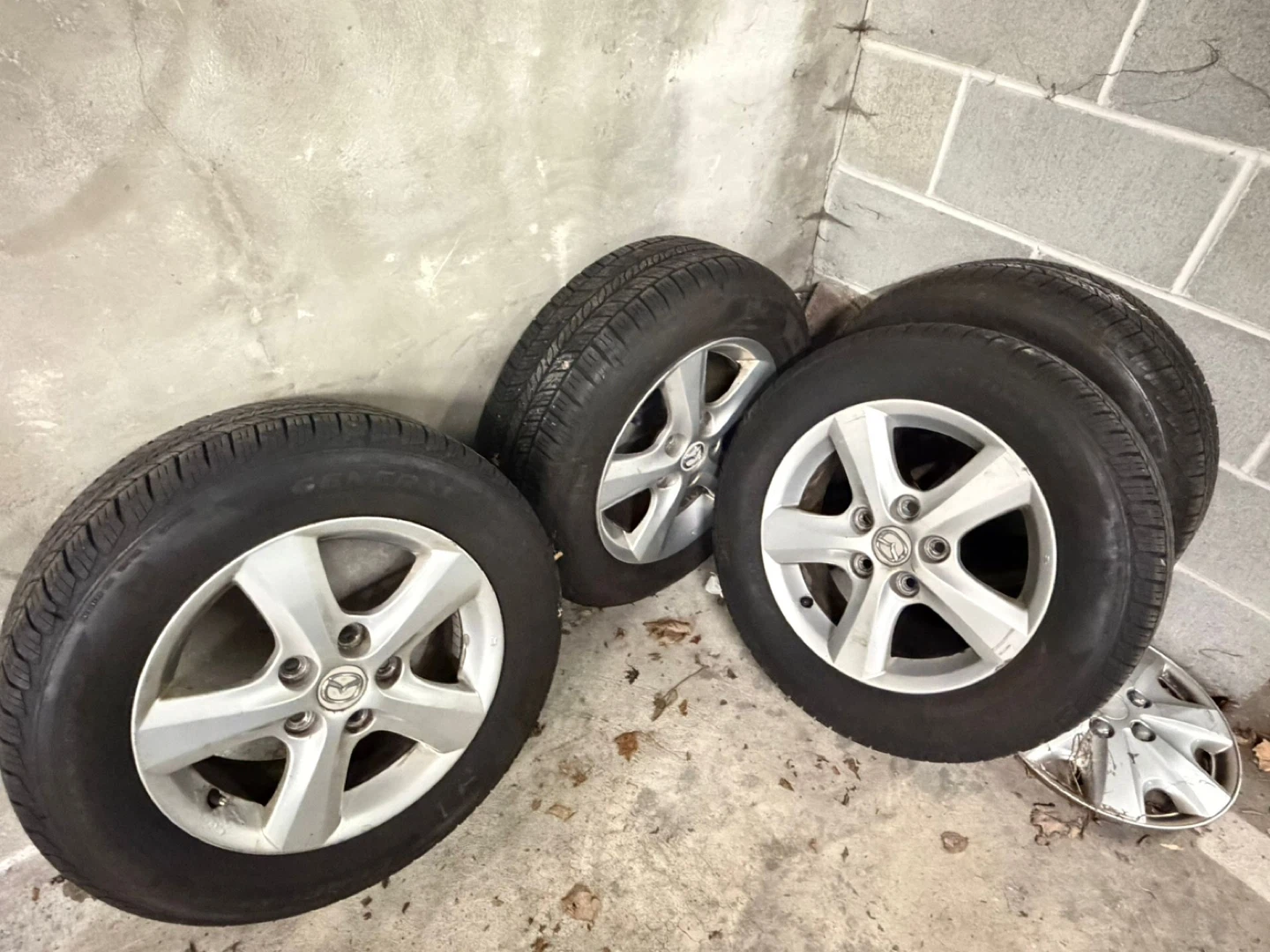 Set of 4 General Tire 195/65 R15 91H
