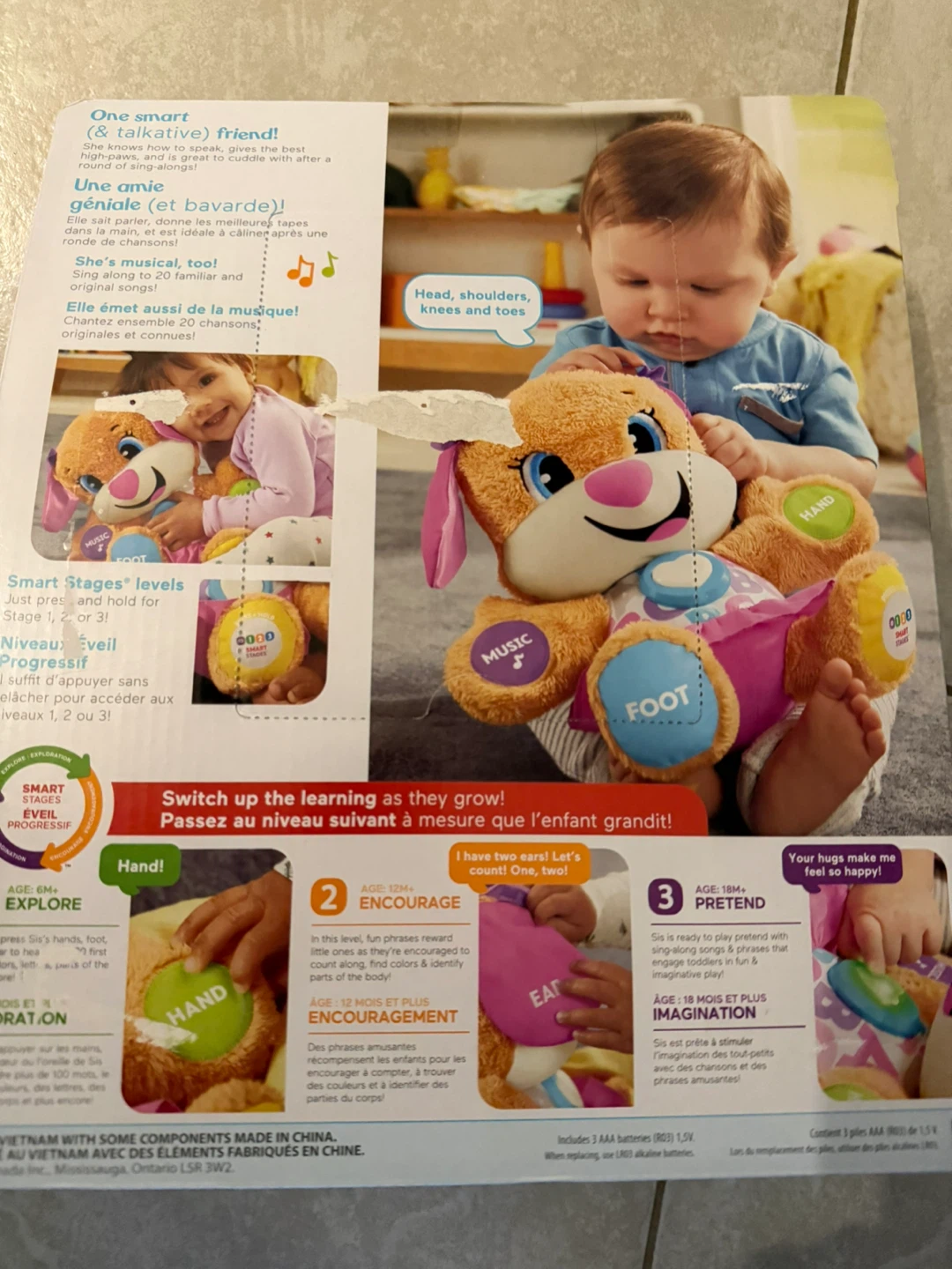 *Brand new!* Fisher-Price Smart Stages Sis toy for baby - photo 4