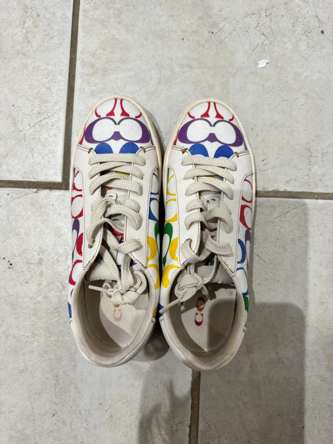 Coach Rainbow Signature Sneakers