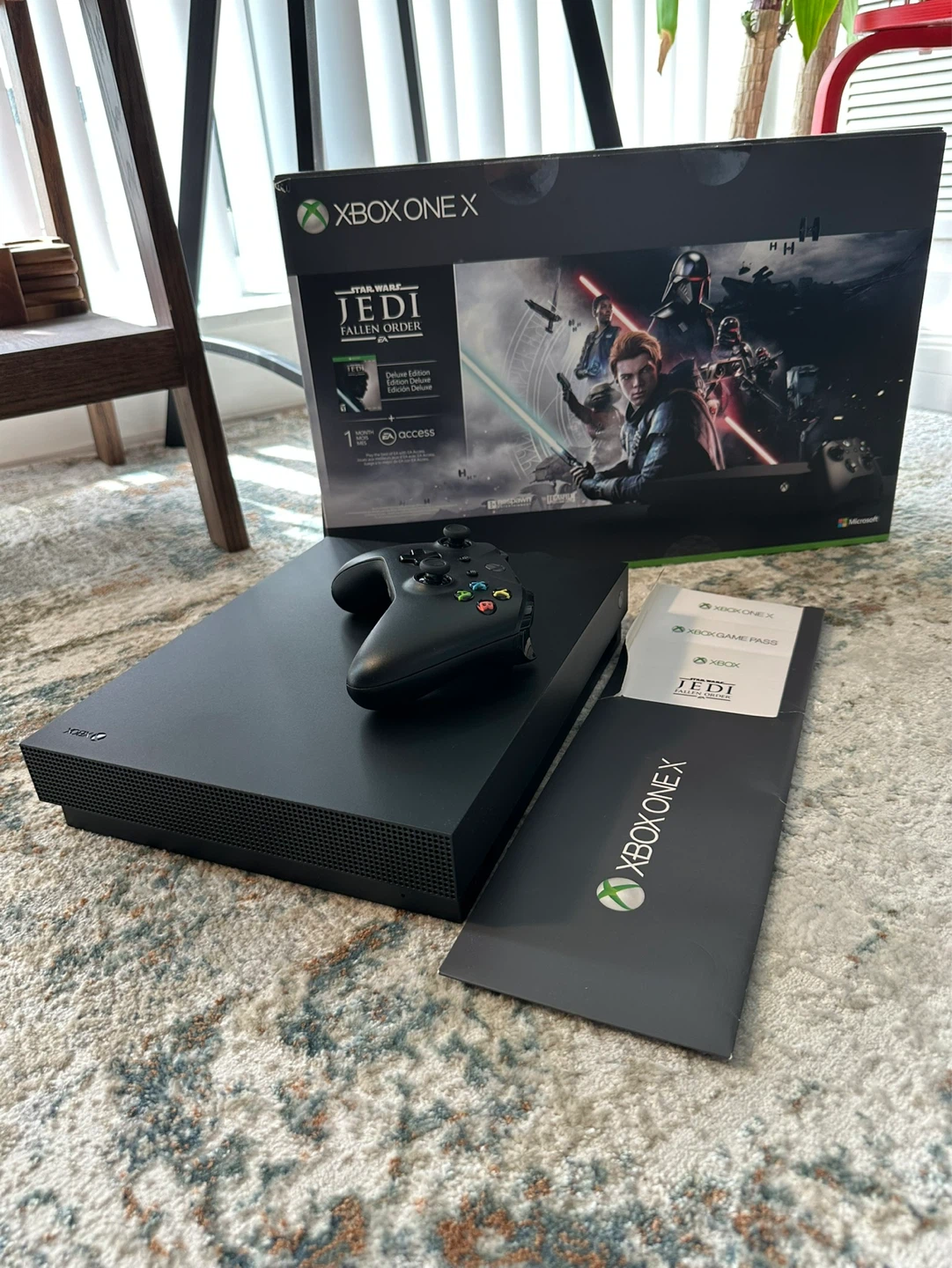 Xbox One X 1TB Star Wars Jedi - photo 3