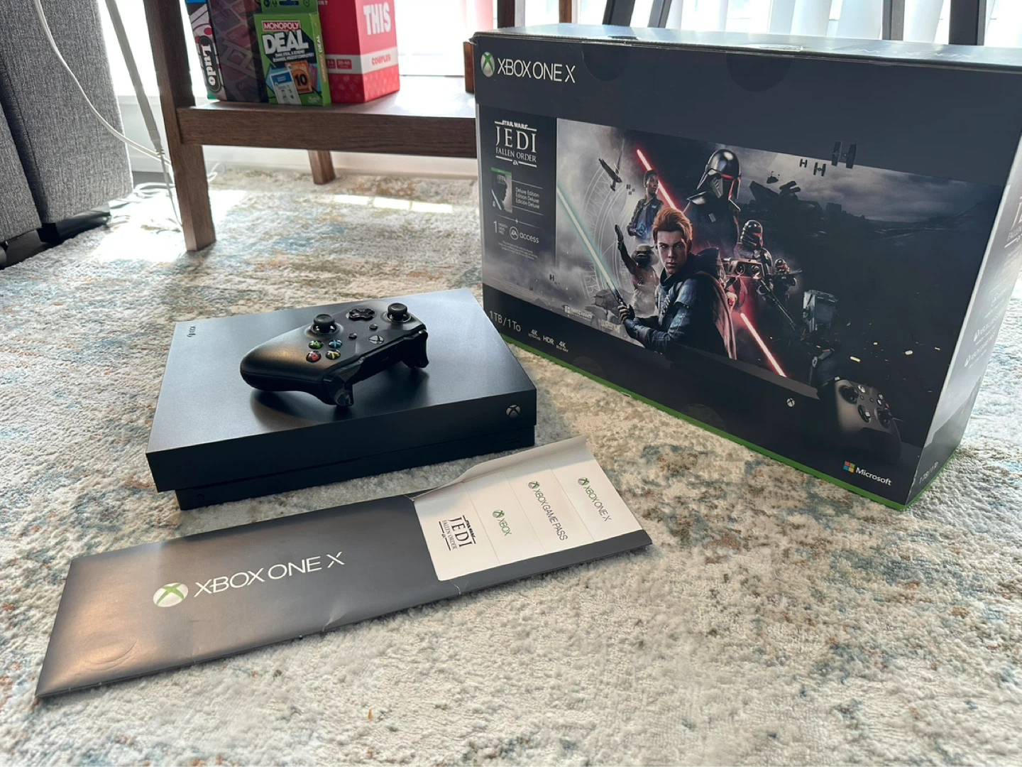 Xbox One X 1TB Star Wars Jedi - photo 2