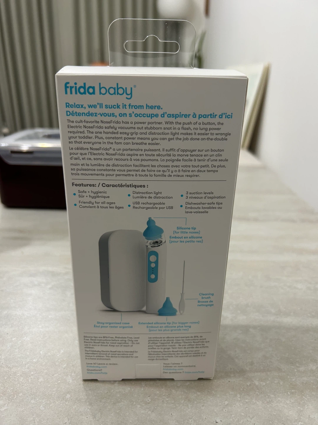 Frida Baby Electric NoseFrida Nasal Aspirator BNIB - photo 2
