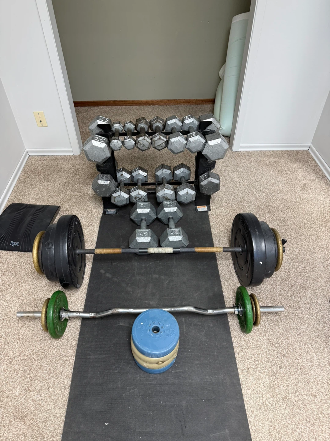 Hex Dumbbell Set with Rack - photo 2