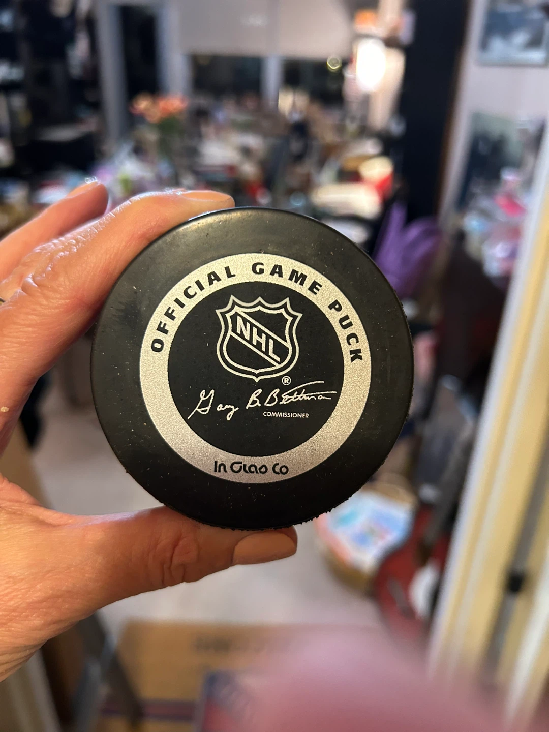 NHL Official Game Puck 2002 All-Star Game