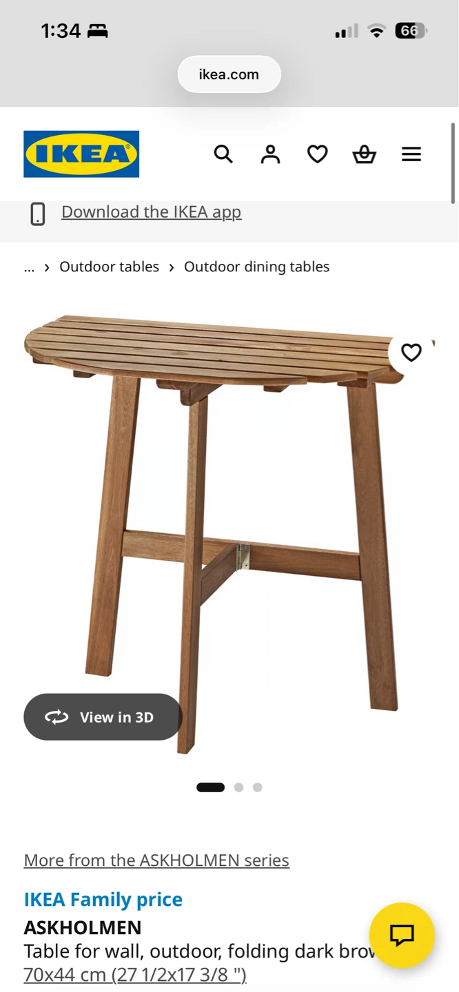 Moving Out Sale! Askholmen table - photo 4