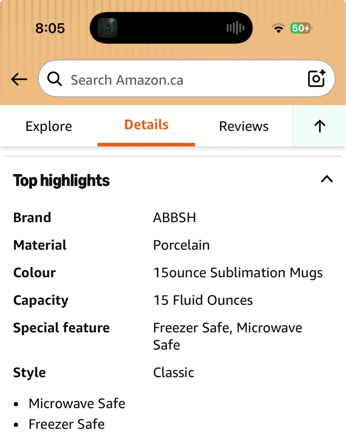 ABSH 15 oz Porcelain Sublimation Mugs - 12 Pack - photo 3
