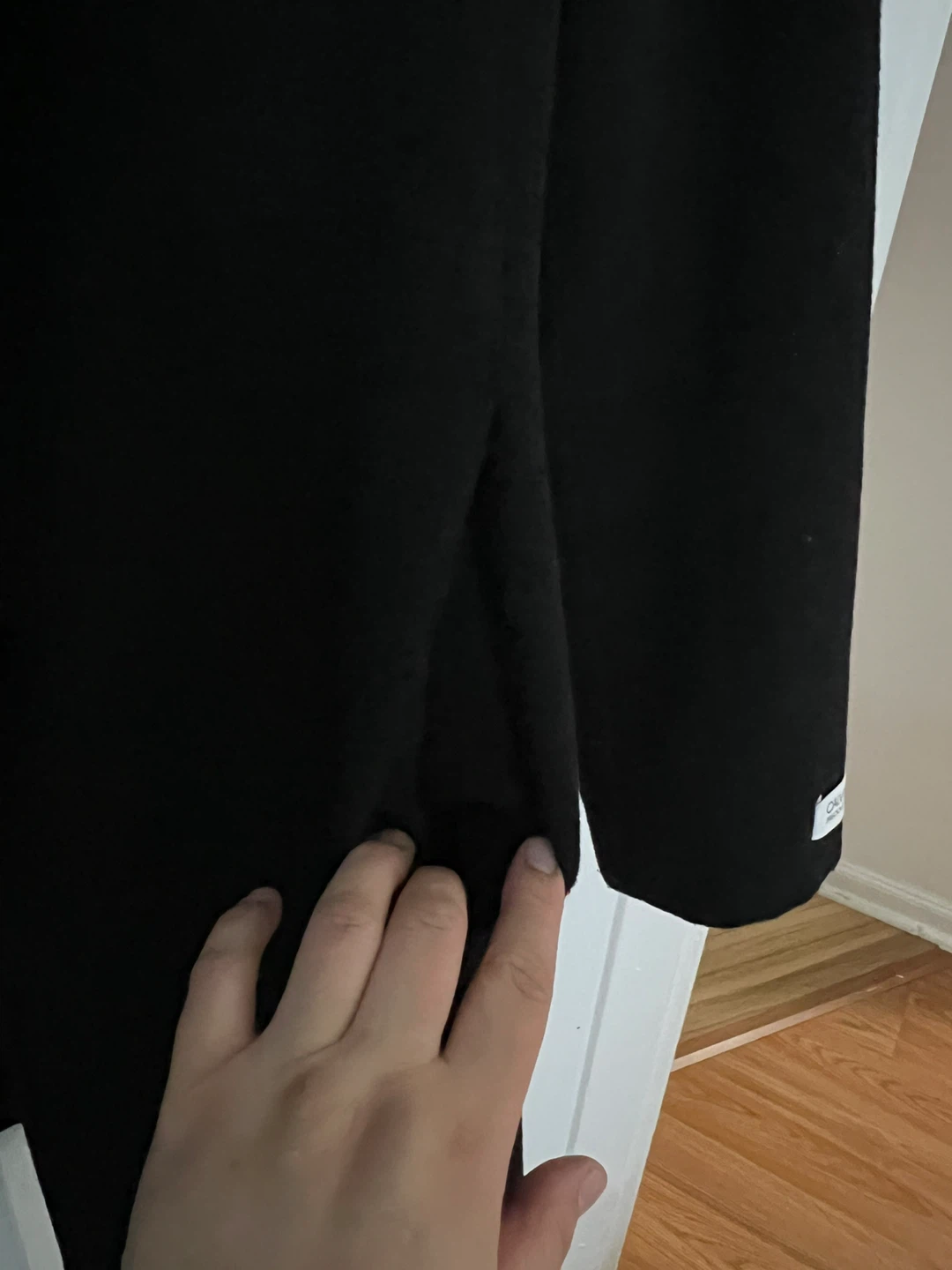 Calvin Klein Black Precious Fiber Blend Coat - photo 4