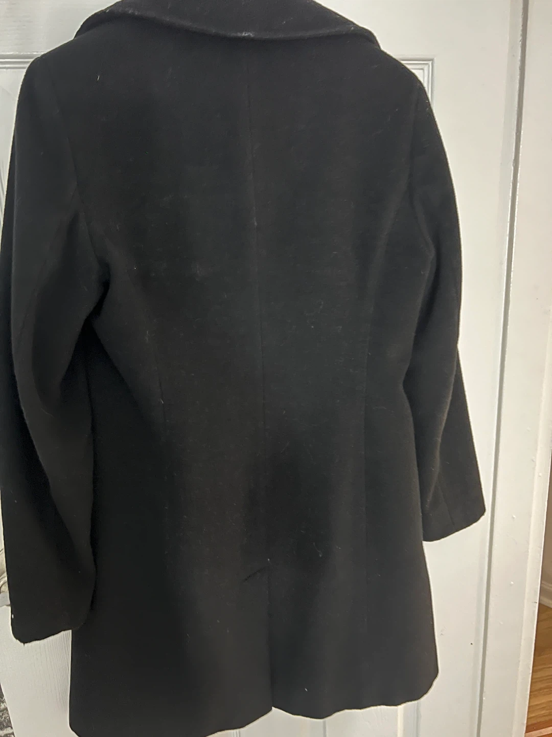 Calvin Klein Black Precious Fiber Blend Coat - photo 5