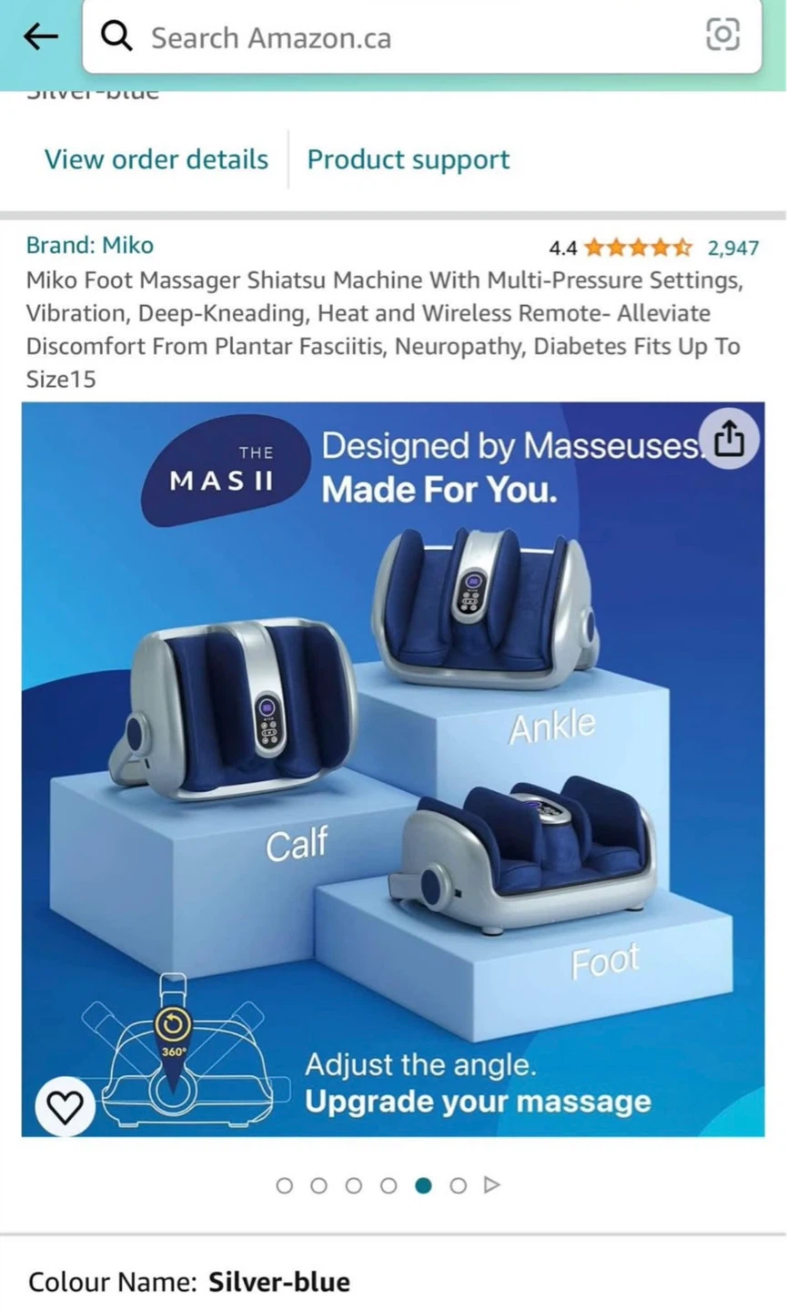 Miko Shiatsu Foot Massager - photo 3