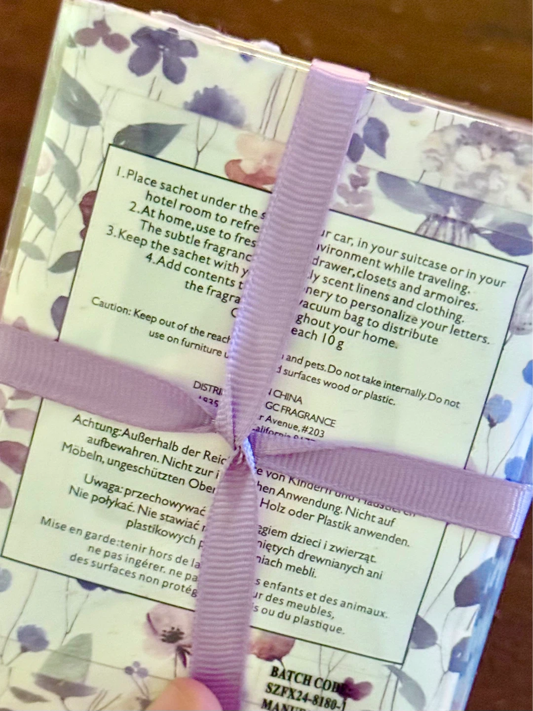Home Floral Scented Sachets for Home 12 Pack - photo 3