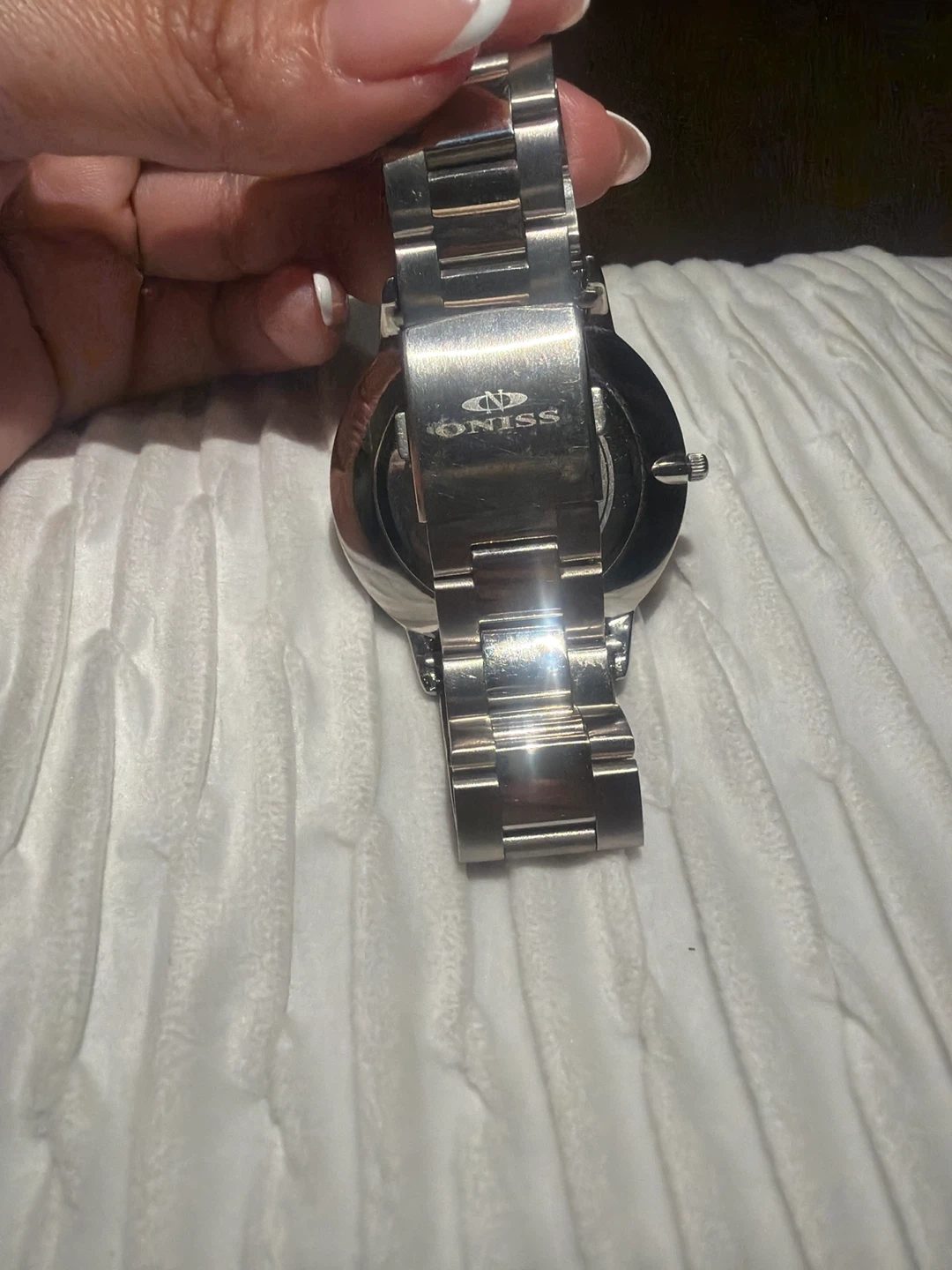 Oniss Men's Stainless Steel Chronograph Watch - photo 2