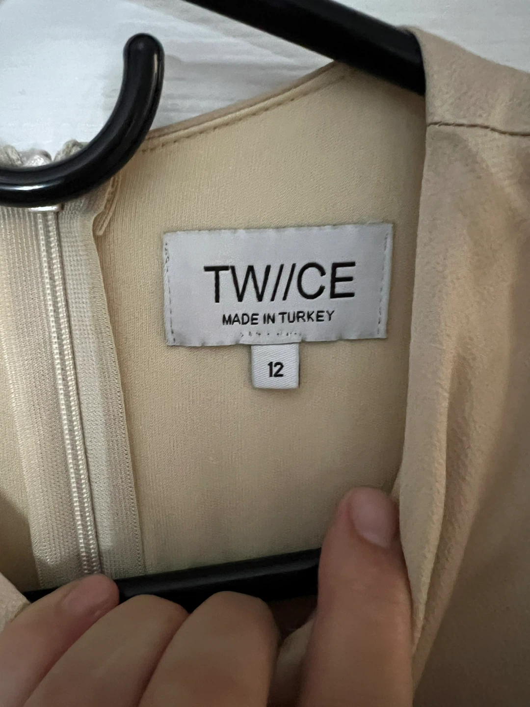 TWICE Tan Maxi Dress Size 12 - photo 3