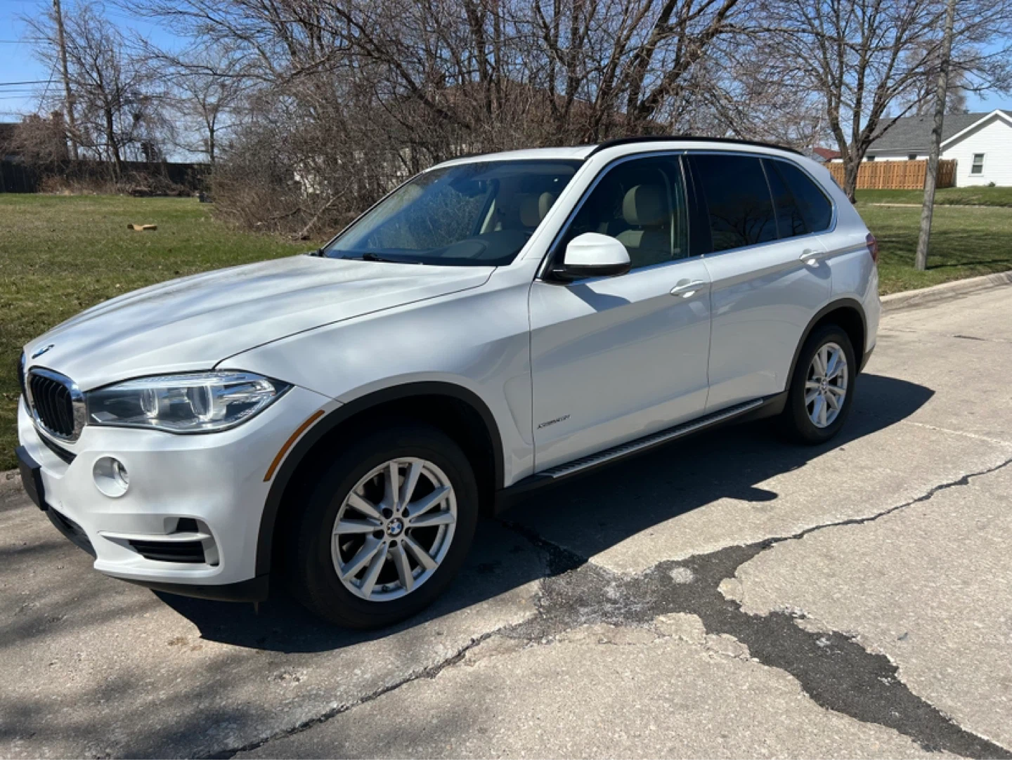2015 White BMW X5 SUV - photo 4
