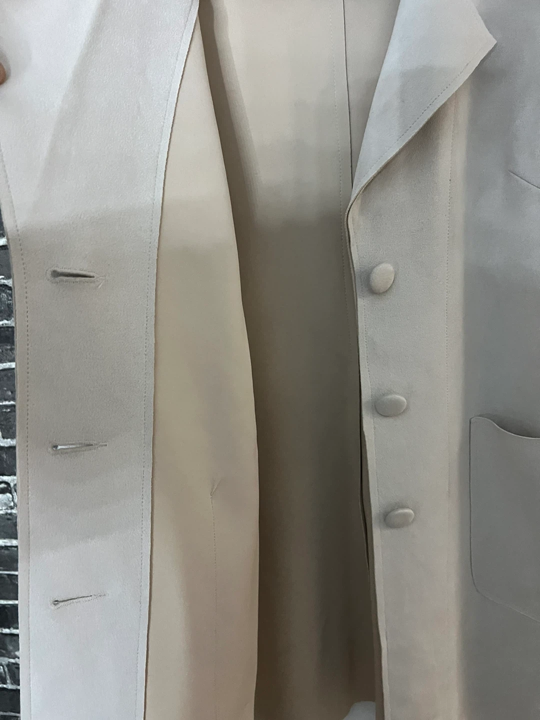 MAGASCHONI Women's Beige Blazer Jacket - Size S - photo 3