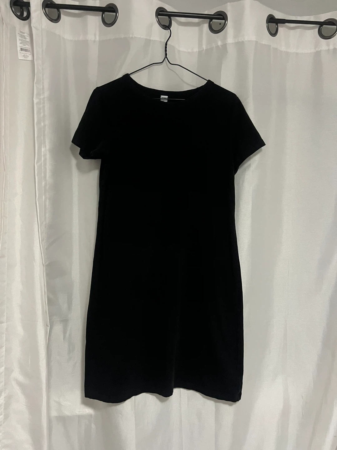 Old Navy Black T-Shirt Dress