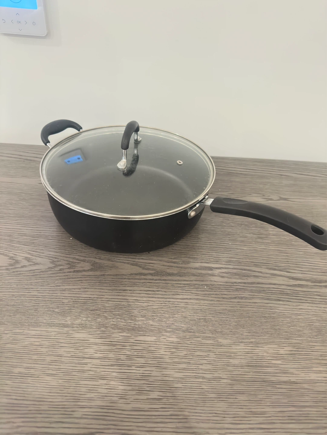 Black Frying Pan with Lid - photo 2
