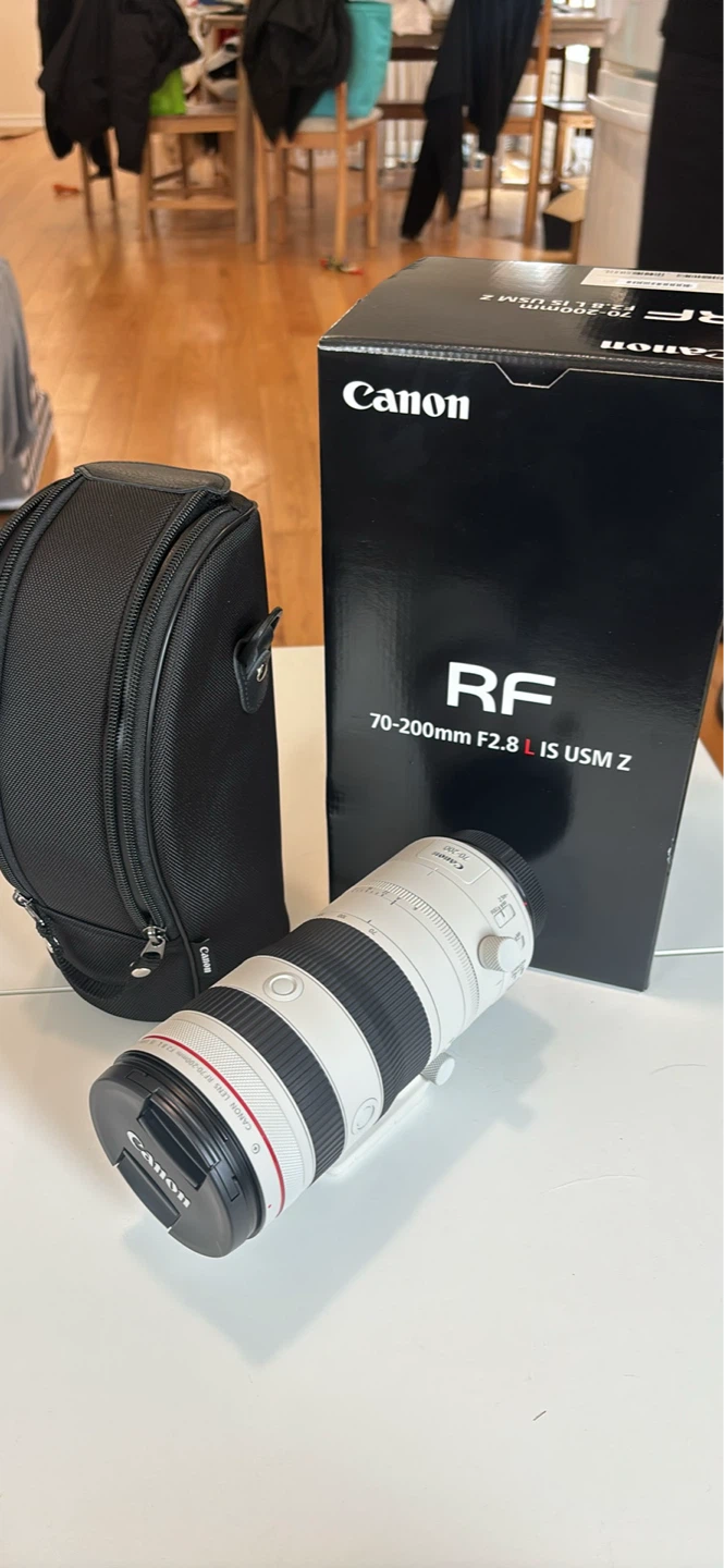 Brandnew Canon RF 70-200mm F2.8 L IS USM Z Lens with Bag and Box