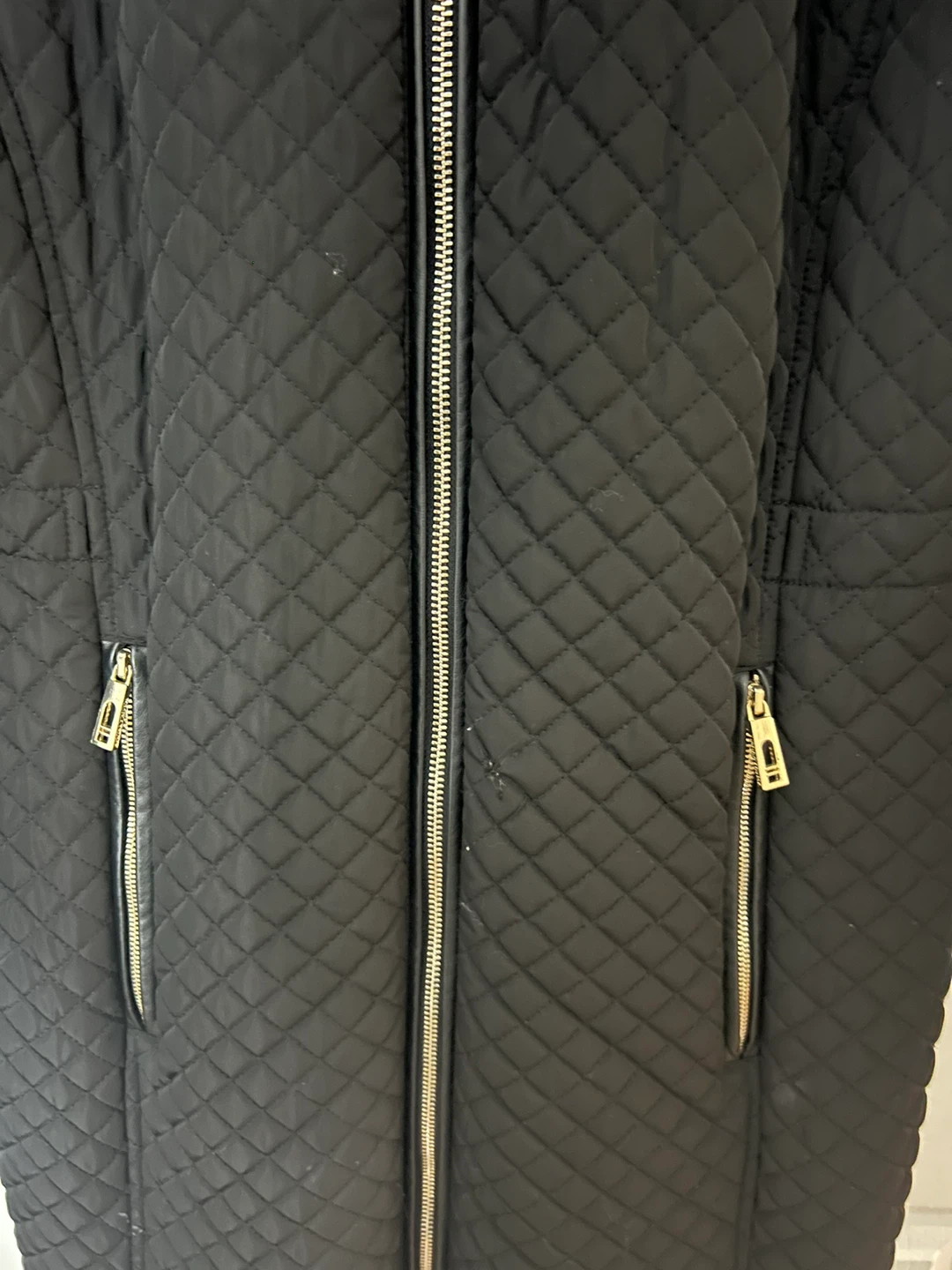 Ivanka Trump Black Quilted Hooded Jacket - photo 4