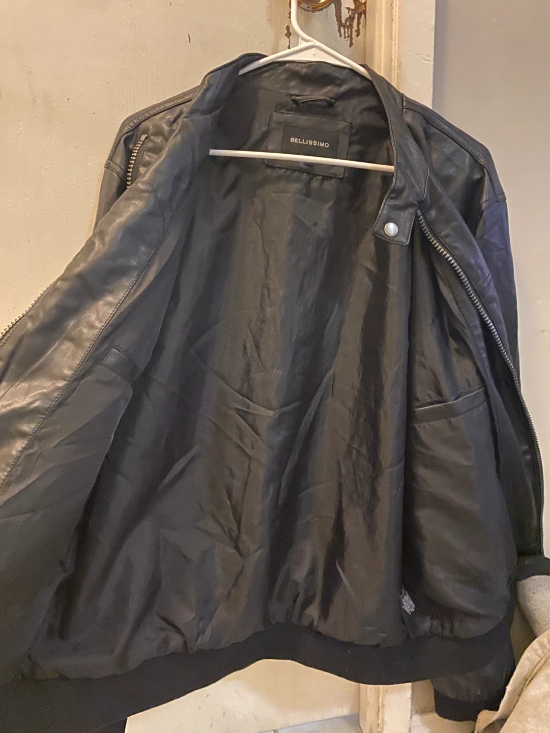 Men’s Black Leather Jacket