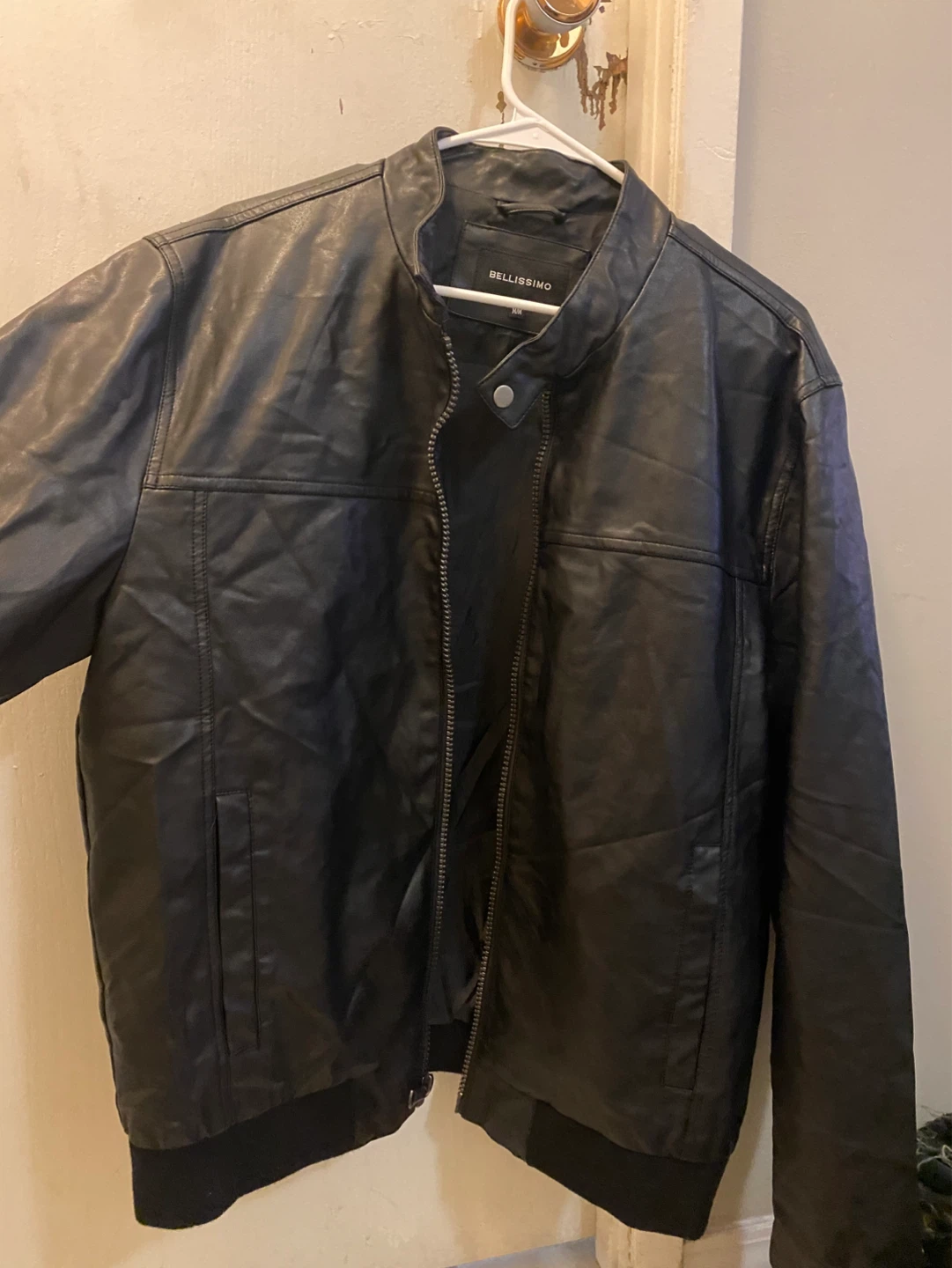 Men’s Black Leather Jacket - photo 2