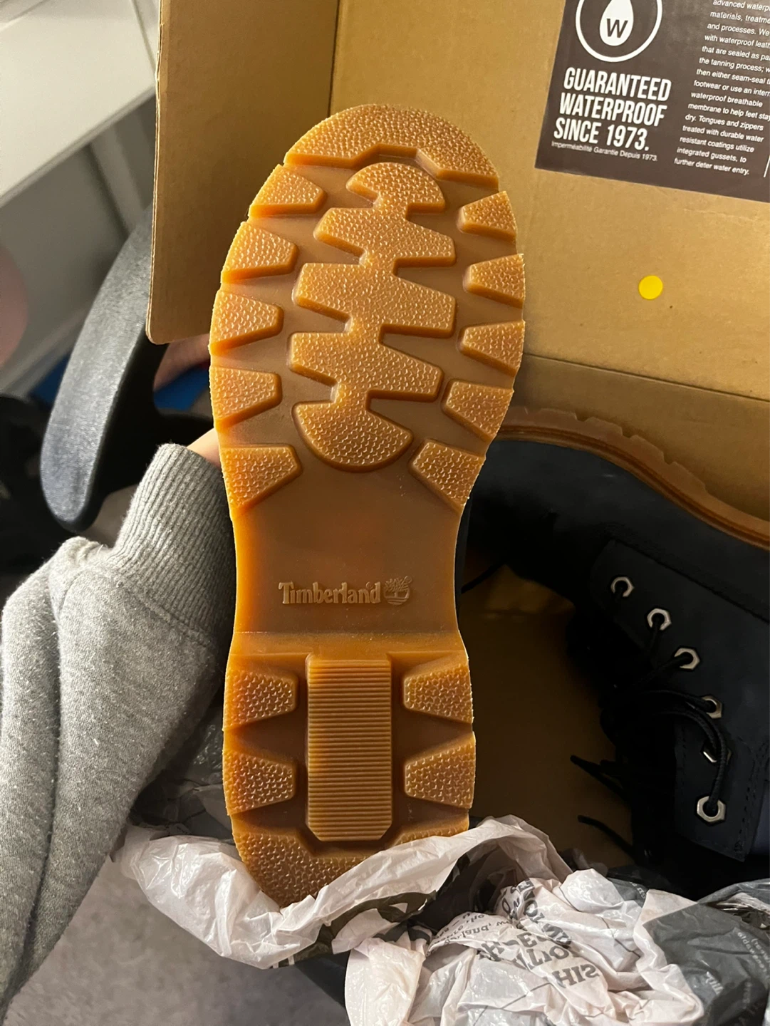Brand New Timberland Waterproof Boots - Navy Blue - photo 3