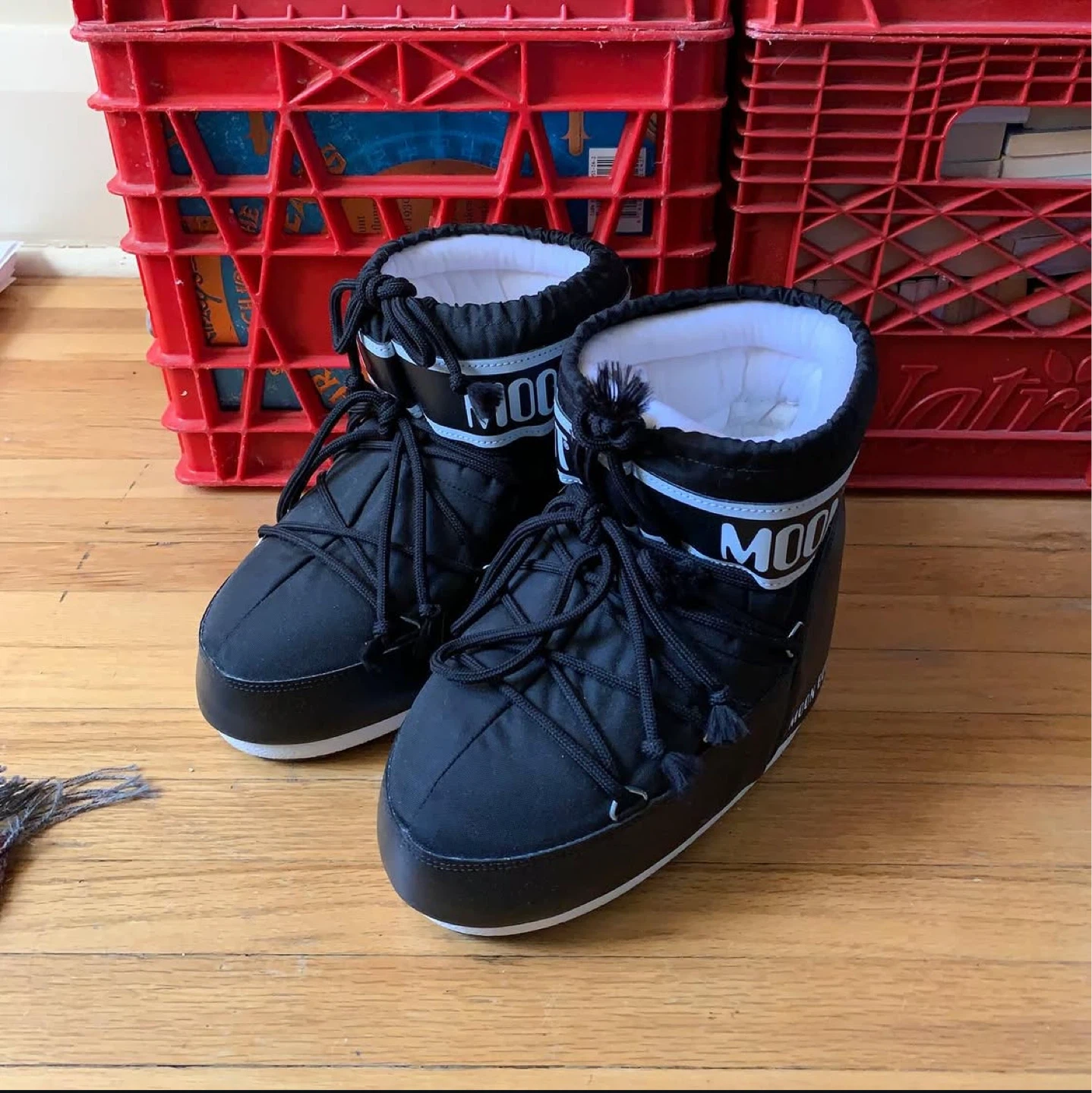 Black Moon Boot Snow Boots