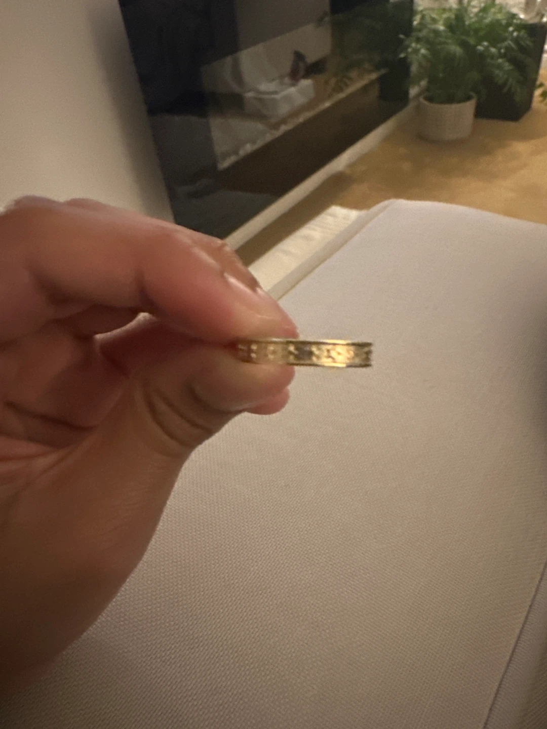 Gold star designed ring for sale - photo 2