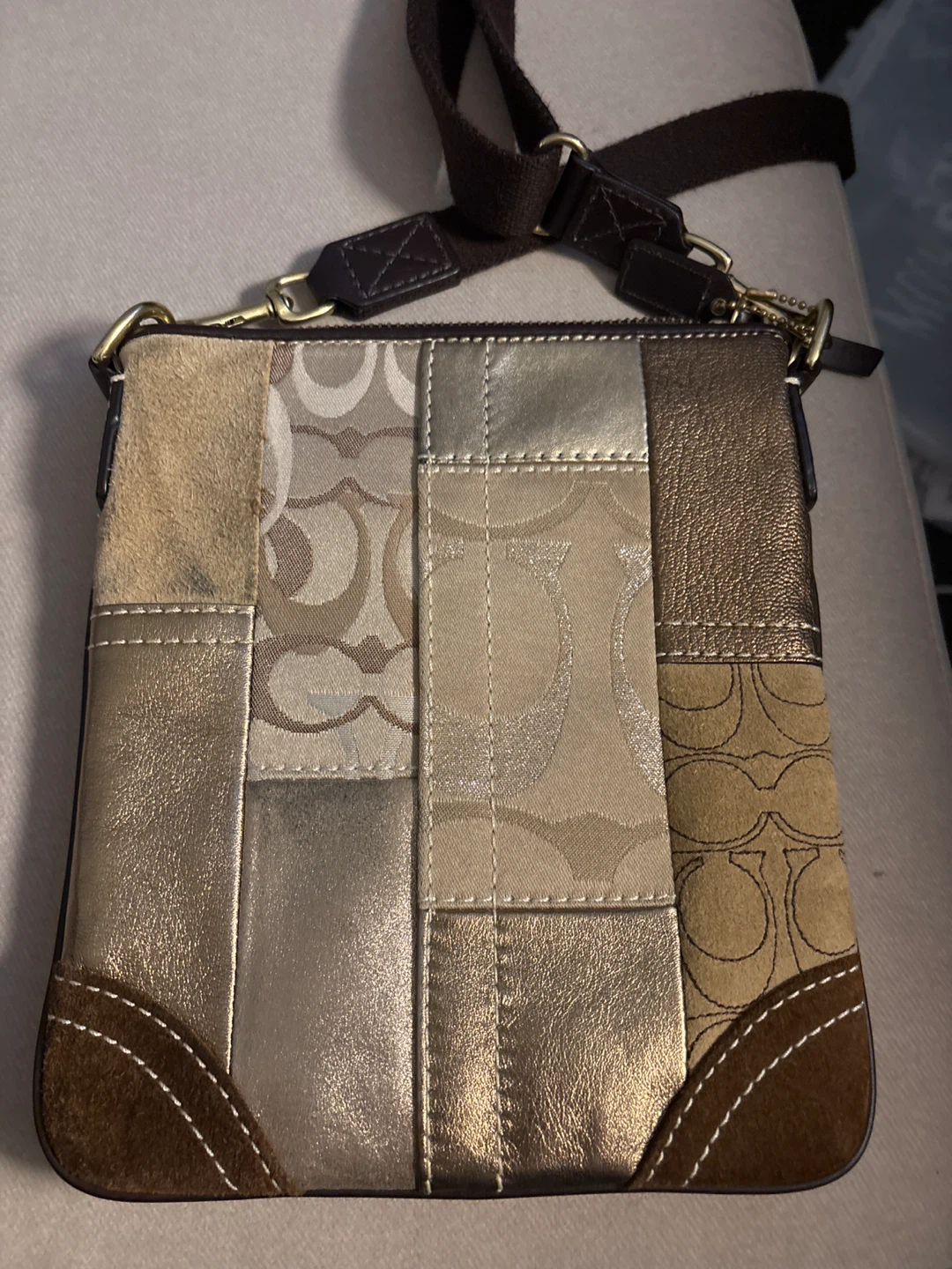 Coach Patchwork Signature C Crossbody Bag - photo 2