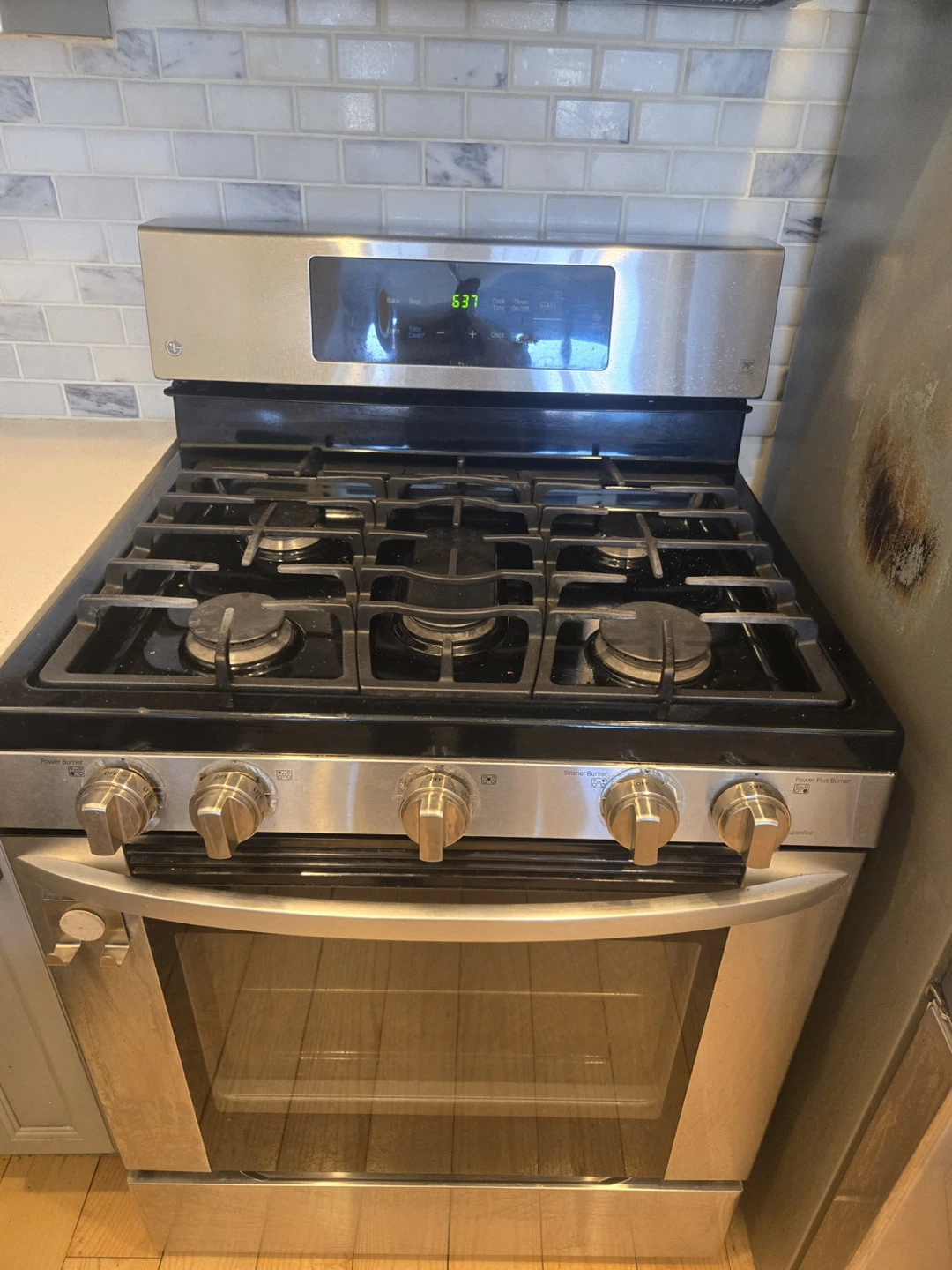 LG Gas Range Stove