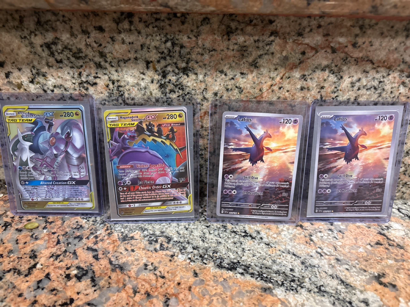 Pokemon Tag Team & Latios Cards